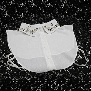 Wholesale Autumn summer winter shirt collar versatile Korean shirt lace floral false collar  Fake collar