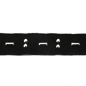 Wholesale 1.6-1.8cm Size Studs trim ribbon diy handmade costume dress sewing bead lace trim Design Rivets Trims