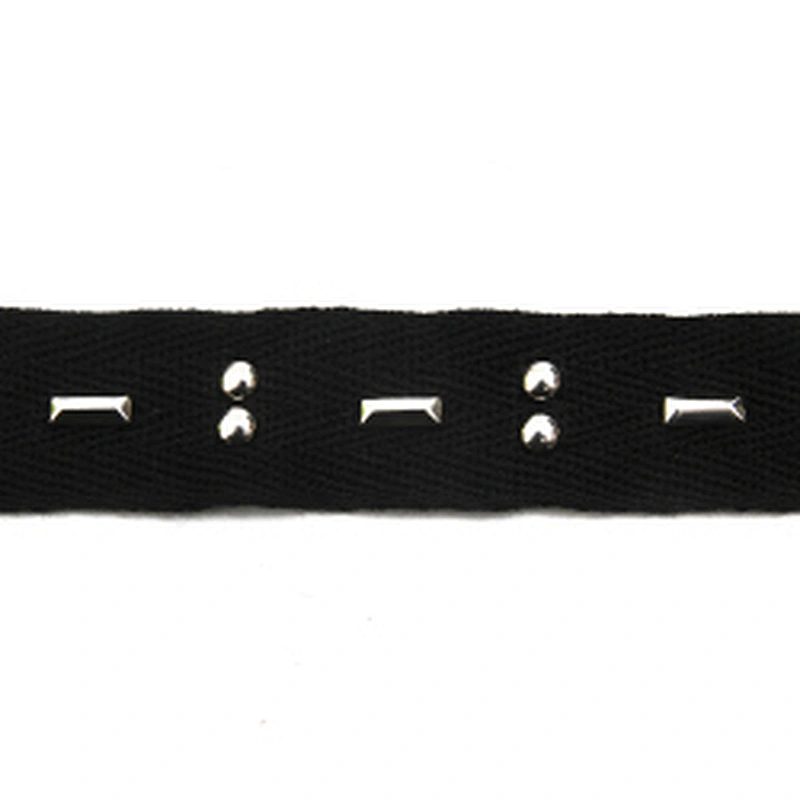 Wholesale 1.6-1.8cm Size Studs trim ribbon diy handmade costume dress sewing bead lace trim Design Rivets Trims