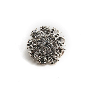 Korean version of clothing rhinestone buttons new rhinestone buttons crystal pearl clothing accessories wholesale buttons