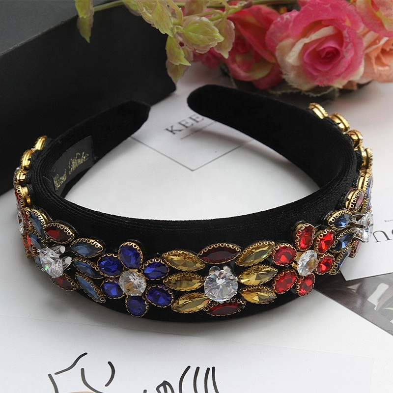 Sell Fashion Pure Retro Handmade Pearl Headband from Women's Color headbands for women 2020 Hairbands Cute headband baroque