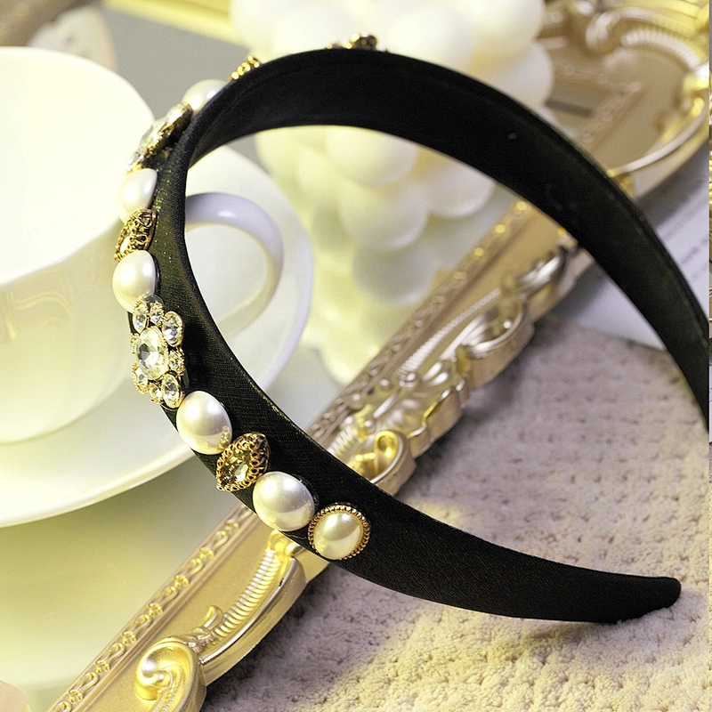 American style pearl print, web celebrity street party fashion hair band, headbandv