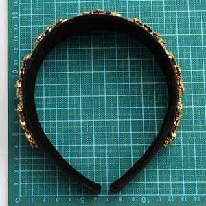 Wholesale Rhinestone headbands headband for woman Furry Headbands Women hair band fashion