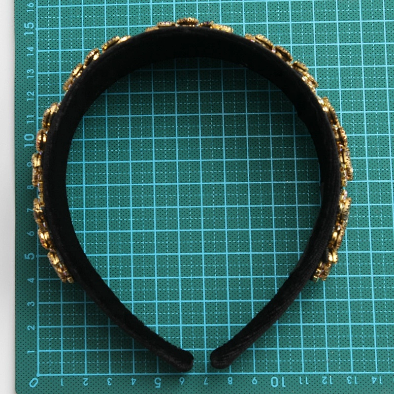 Wholesale Rhinestone headbands headband for woman Furry Headbands Women hair band fashion