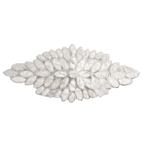 Christmas Cherry Flower Decorative Sew on Rhinestone Beaded Patches Wholesale patches for clothing