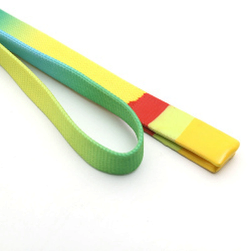 Wholesale  Cords Polyester Garment Drawstring rope Hoodie Rope flat rope Custom Garment Accessories Fashion Silicone End Tips