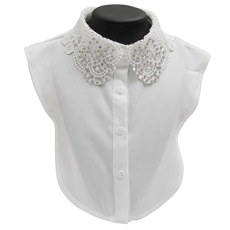 Detachable  collared shirt off the shelf for commuter ladies' workplace temperament   detachable collared clothing accessories
