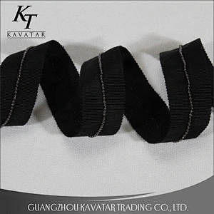 Factory Price Polyester Grosgrain Tape With Mini Accessories Bead