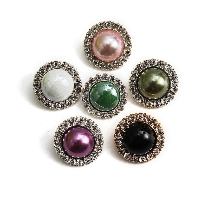Clothing accessories set diamond buttons, clothing coat accessories buttons wholesale