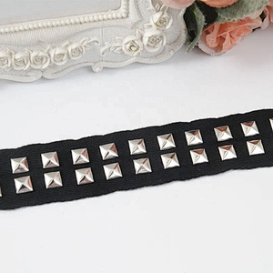 Rivet trim ribbon fabric diy handmade costume dress sewing Design Studs Trims Garment Accessories