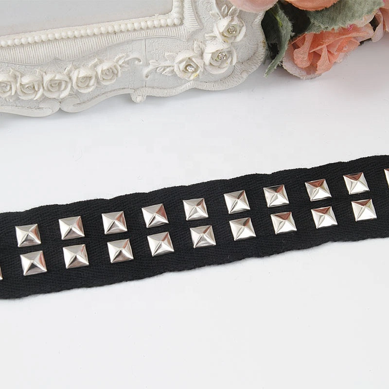 Rivet trim ribbon fabric diy handmade costume dress sewing Design Studs Trims Garment Accessories