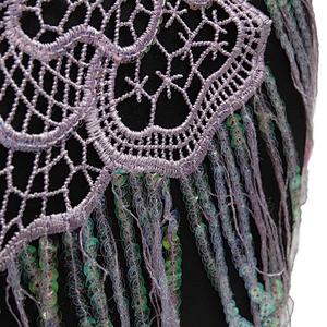 Wholesale water - soluble bead embroidery lace clothing accessories can be decorated wedding dress shoes and hats