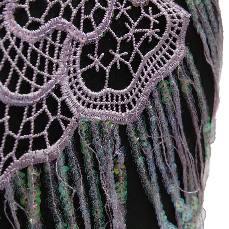 Wholesale water - soluble bead embroidery lace clothing accessories can be decorated wedding dress shoes and hats