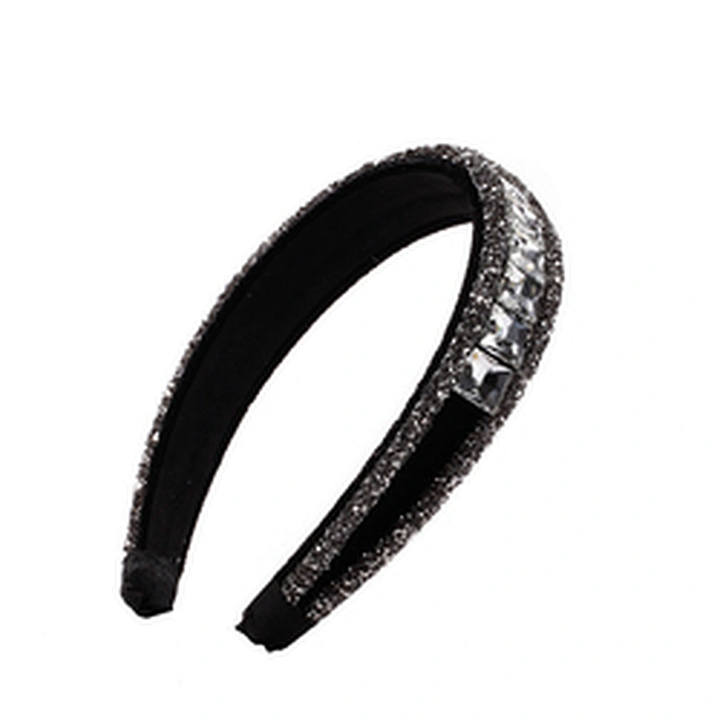 Headbands for women 2020 headbands with buttons hair accessories wholesale  rhinestone  headband