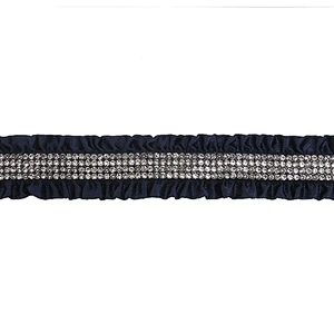 Wholesale Rhinestone by  Shoes Slippers Sandals Accessories upper for sandal women Cotton lace trim
