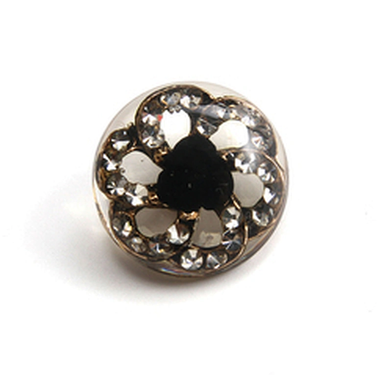 Coat buttons ,European and American style clothing rhinestone buttons crystal pearl clothing accessories wholesale butt,
