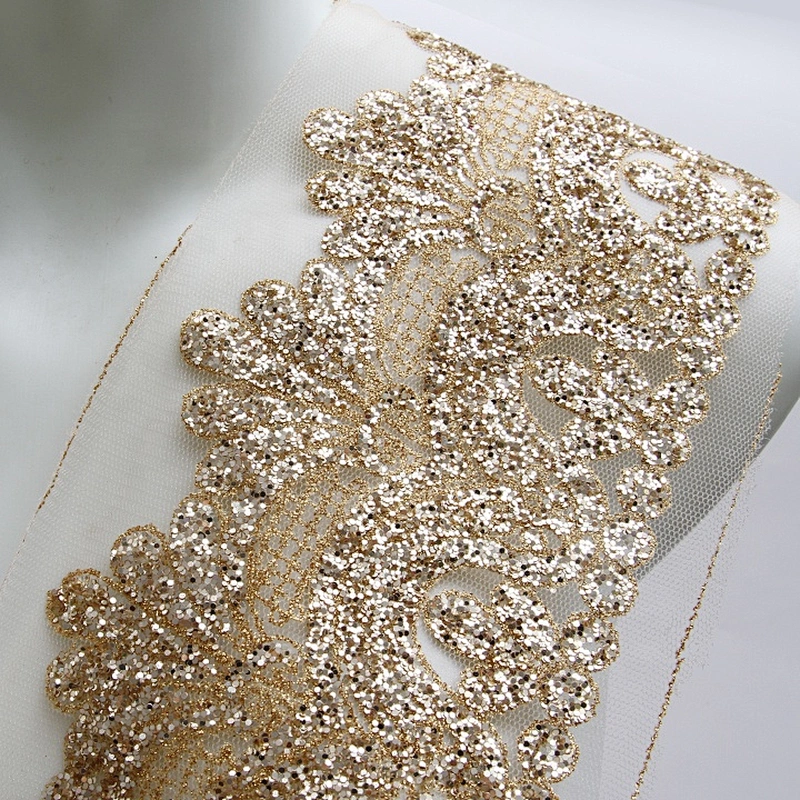 Fashion hand bronzing manual bar code lace clothing accessories