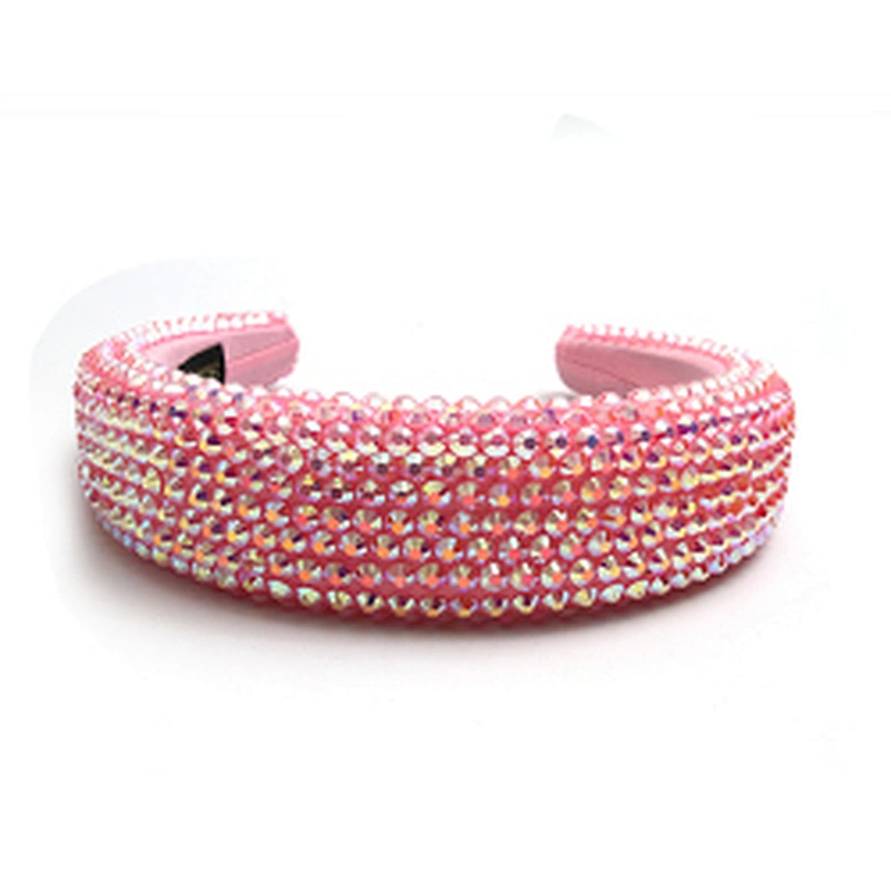 wholesale Multi Color Crystal And Rhinestone Cup chain Decorated Headbands girls Hairbands WOMEN HEADBAND