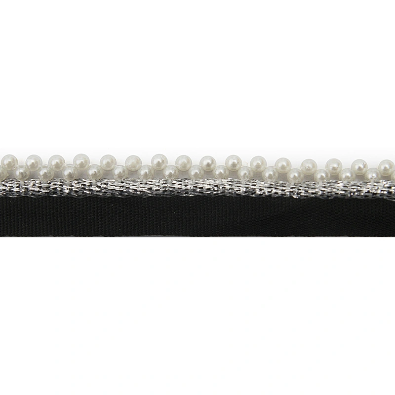 kavatar  wholesale new Handmade Bead lace Embroidered Tulle Trim wedding with Accessories Beads Crystals & Rhinestones