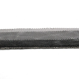 Wholesale Chain lace trim rhinestone 2.1 cm Sew-On lace trim Polyester net mesh Lace trimmings for clothes  Accessories