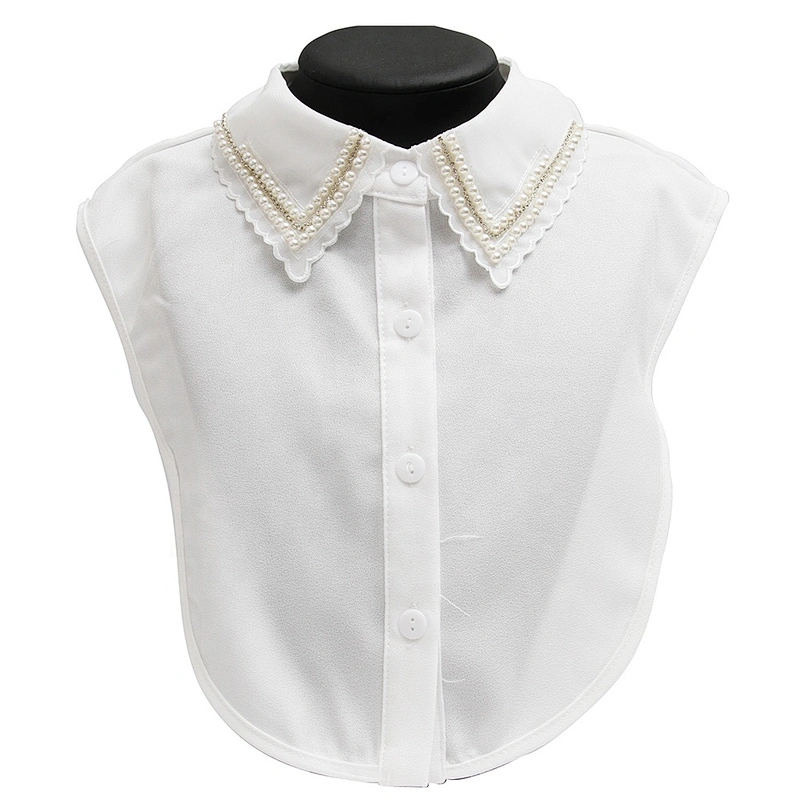 Detachable collared clothing accessories Detachable  collared shirt off the shelf for commuter ladies' workplace temperament