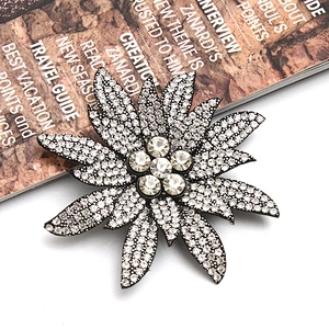 Best-selling clothing shoes and hats clothing accessories rhinestone butterfly pattern beads applique patch