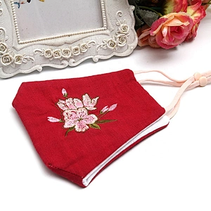 China Wind design pure cotton windproof dust proof smog proof Chinese characteristic embroider face maske