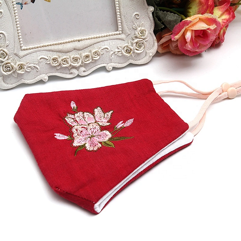 China Wind design pure cotton windproof dust proof smog proof Chinese characteristic embroider face maske
