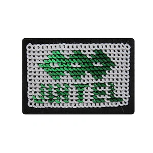 wholesale  designer badges patches cloth stickers Sew on for clothing accessories decoration 3D patch rhinestone sequin patch
