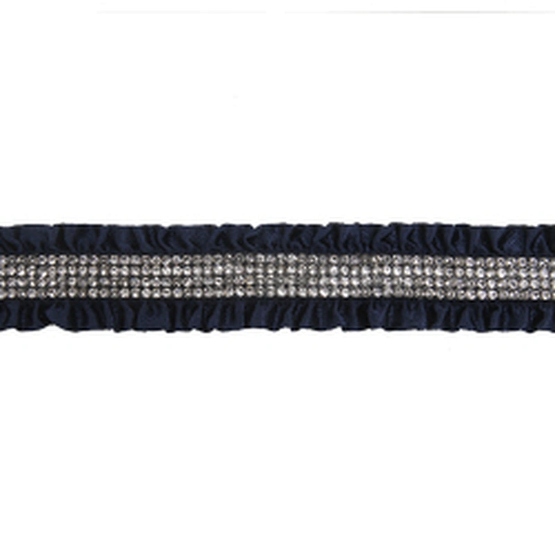 Wholesale Rhinestone by  Shoes Slippers Sandals Accessories upper for sandal women Cotton lace trim