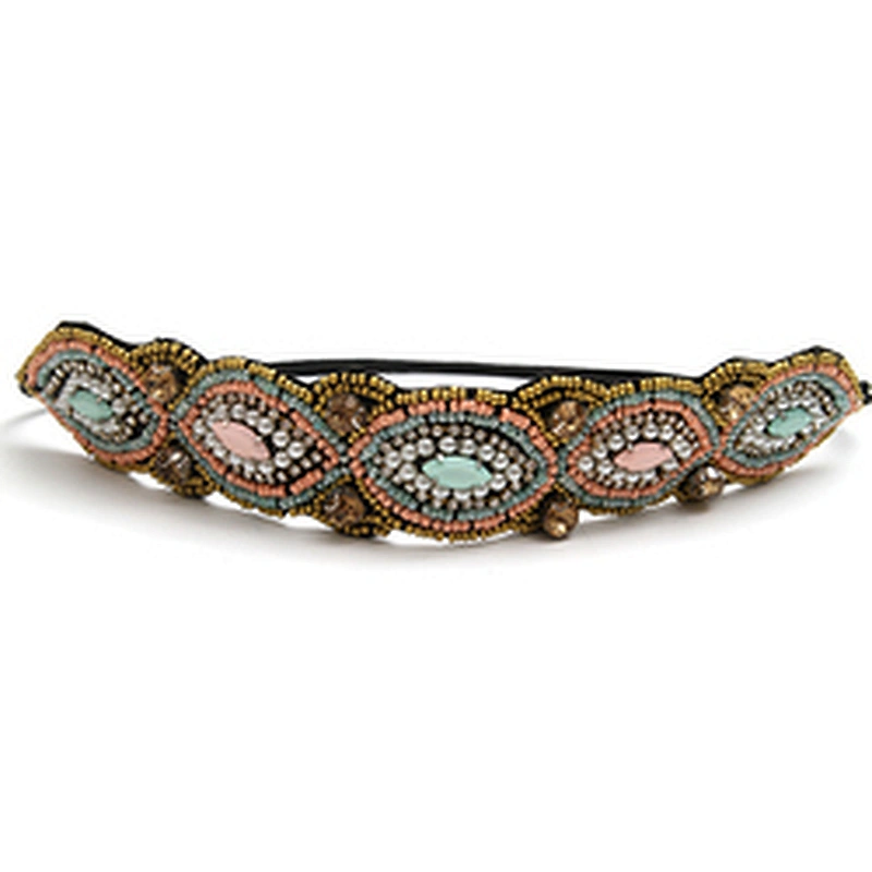 European and American fashion ethnic minority style of the trend of elastic hair belt o-ring plisse headband