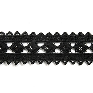 Wholesale 2.7cm Size Studs trim ribbon diy handmade costume dress sewing bead lace trim Design Rivets Trims