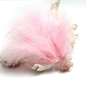 Christmas Cherry feather Decorative Sew on Rhinestone Beaded Patches Wholesale patches for clothing