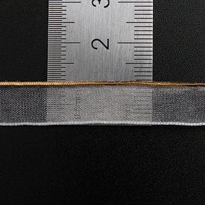 Wholesale Chain lace trim sequin 1.1 cm Sew-On lace trim Polyester net mesh Lace trimmings wedding for clothes  Accessories
