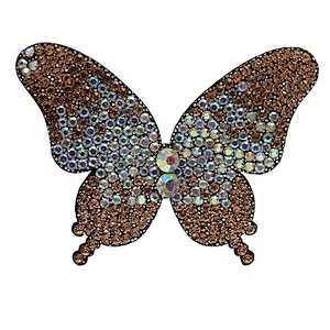 The latest trend of patches decorative clothing shoes and hats sewn in rhinestone beads patch applique