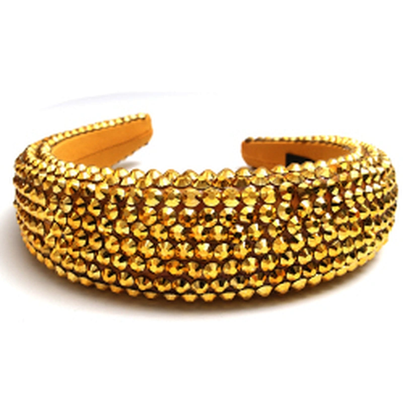 wholesale Multi Color Crystal And Rhinestone Cup chain Decorated Headbands girls Hairbands WOMEN HEADBAND