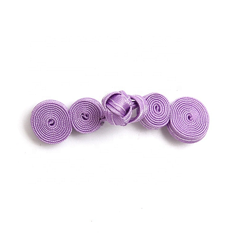 Chinese knot button frog closure Color classical hand-made clothing Qipao plate button custom clothing accessories decoration