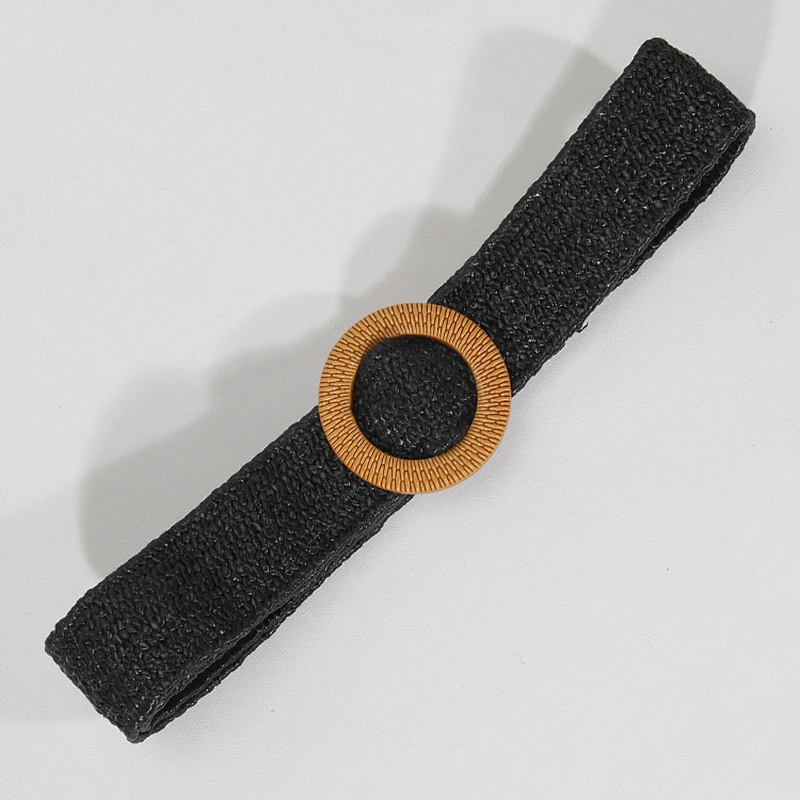 Wholesale 35 inches Stretchy Woven Fabric Waist Belt for Women