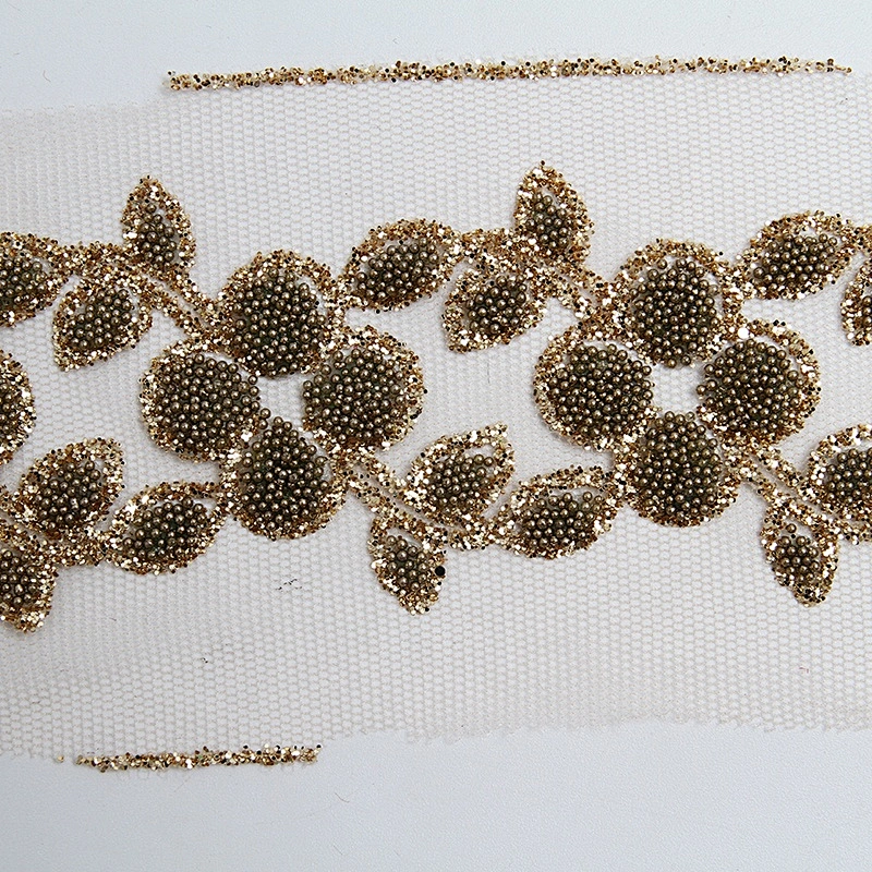 Fashion hand bronzing manual bar code lace clothing accessories