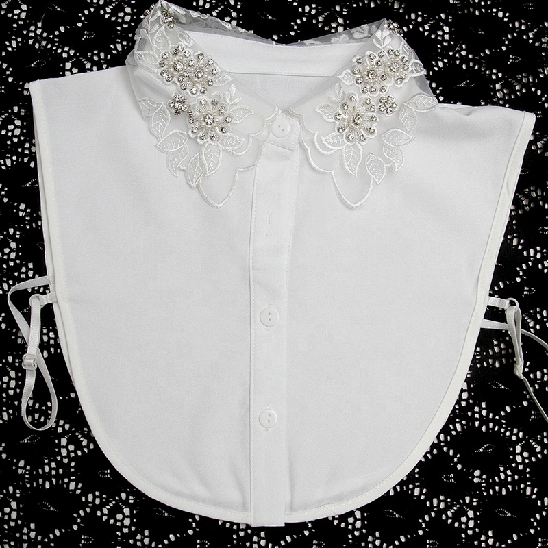 Detachable collared clothing accessories Detachable  collared shirt off the shelf for commuter ladies' workplace temperament