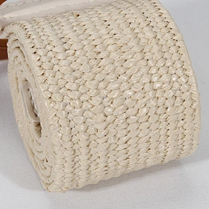 Leisure Style Elastic Woven Waist Belt for Clothes Accessory