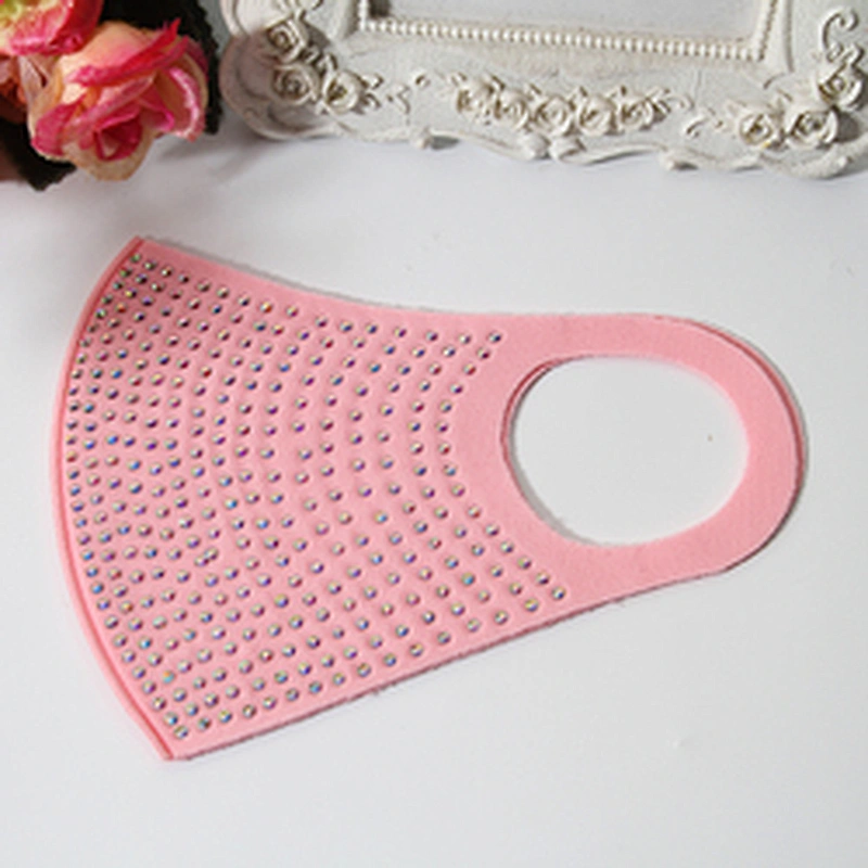 wholesale warm dust and wind proof cotton party accessories masked PM 2.5 fashion  rhinestone face masked