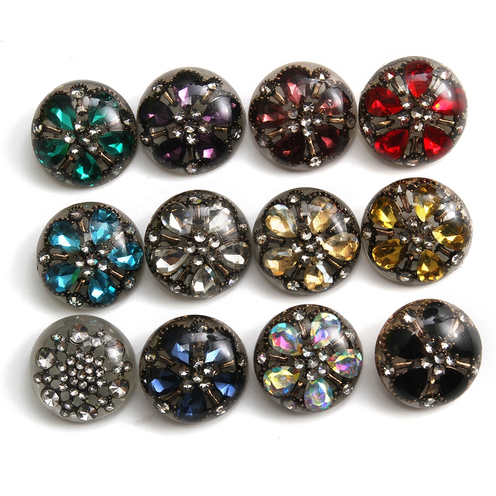New rhinestone buttons crystal pearl clothing diamond buttons, coat buttons ,dress buttons