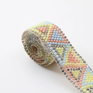 Wholesale factory design shiny bawal hotfix sticker tape