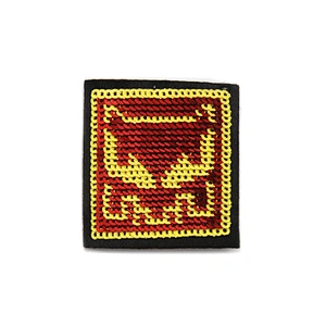 wholesale applique designer badges patches cloth stickers Sew on for clothing accessories decoration 3D patch sequin patch