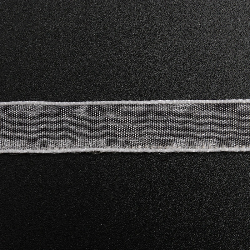 Wholesale Chain lace trim beaded 1 cm Sew-On lace trim Polyester net mesh Lace trimmings wedding for clothes  Accessories