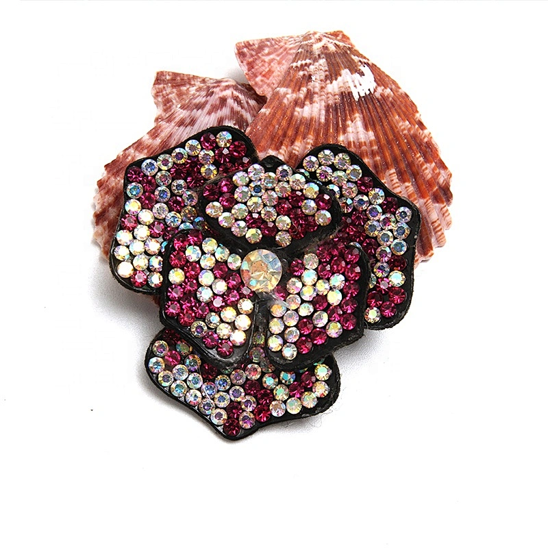 The latest trend of patches decorative clothing shoes and hats sewn in rhinestone beads patch applique