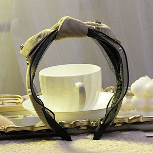 European and Korean beauty simple simple fashion nail pearl hairband, web celebrity fashion headband hair accessories