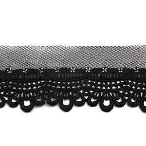 Wholesale 4cm Size Studs trim ribbon diy handmade costume dress sewing bead lace trim Design Rivets Trims