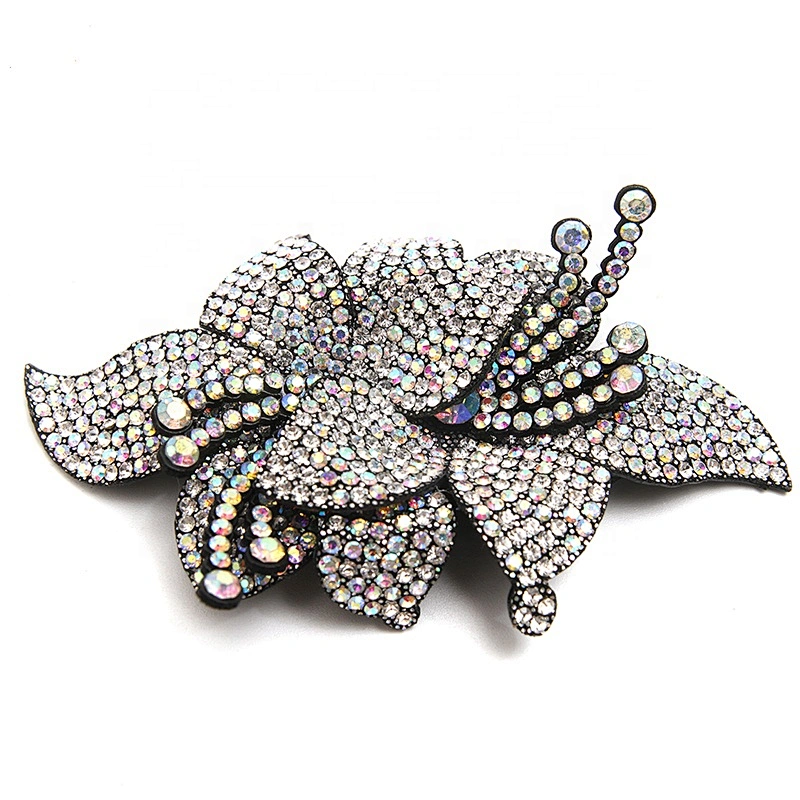 Patches to decorate clothing accessories shoes and hats are patches applique patches sewn with rhinestone beads